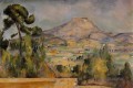 Mont Sainte Victoire 4 Paul Cezanne Berg